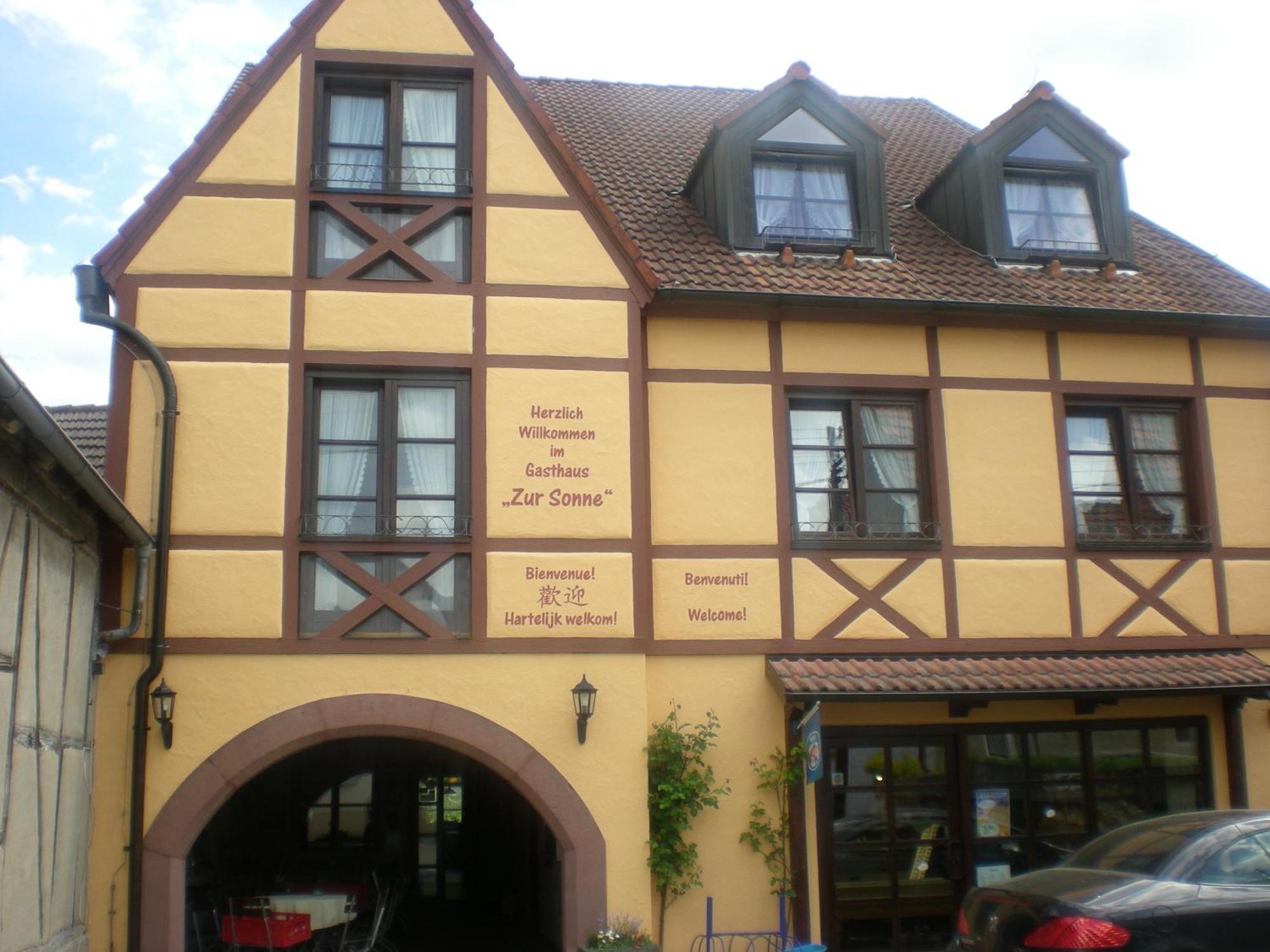 Gasthaus Sonne Gbr Trennfeld ภายนอก รูปภาพ